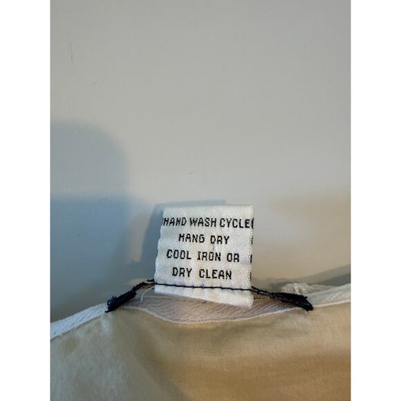 Boston Proper Lace Eyelet Maxi Dress Womens Sz 4 Cottagecore Fairy Whimsy White - Picture 15 of 15